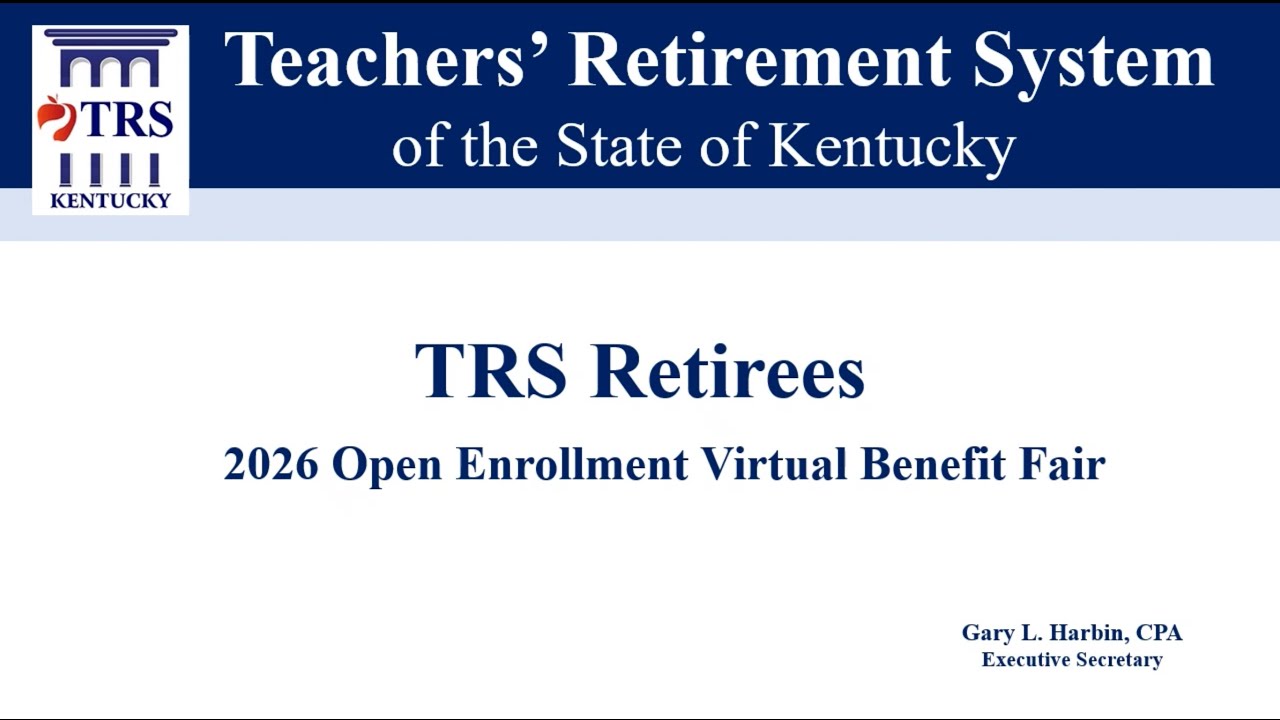 2026 TRS KEHP Open Enrollment Benefit Fair Presentation (2025)