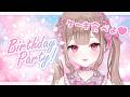 お誕生日だ～！！ケーキ食べてお話しよ🎂🩷