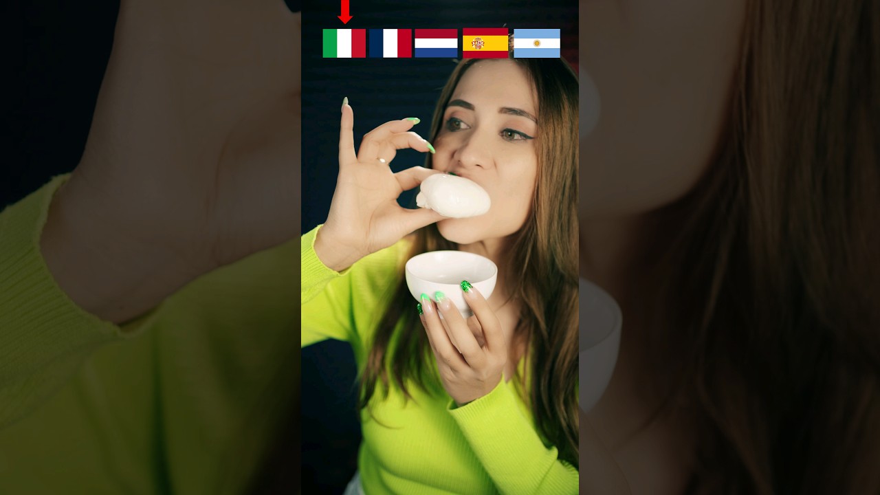 ASMR R&aacute;pido: 7 Comidas Internacionales en 1 Minuto - Food ASMR