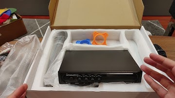 Kithouse S9 UHF Rechargeable Wireless Microphone System with Bluetooth Receiver Box - Unboxing