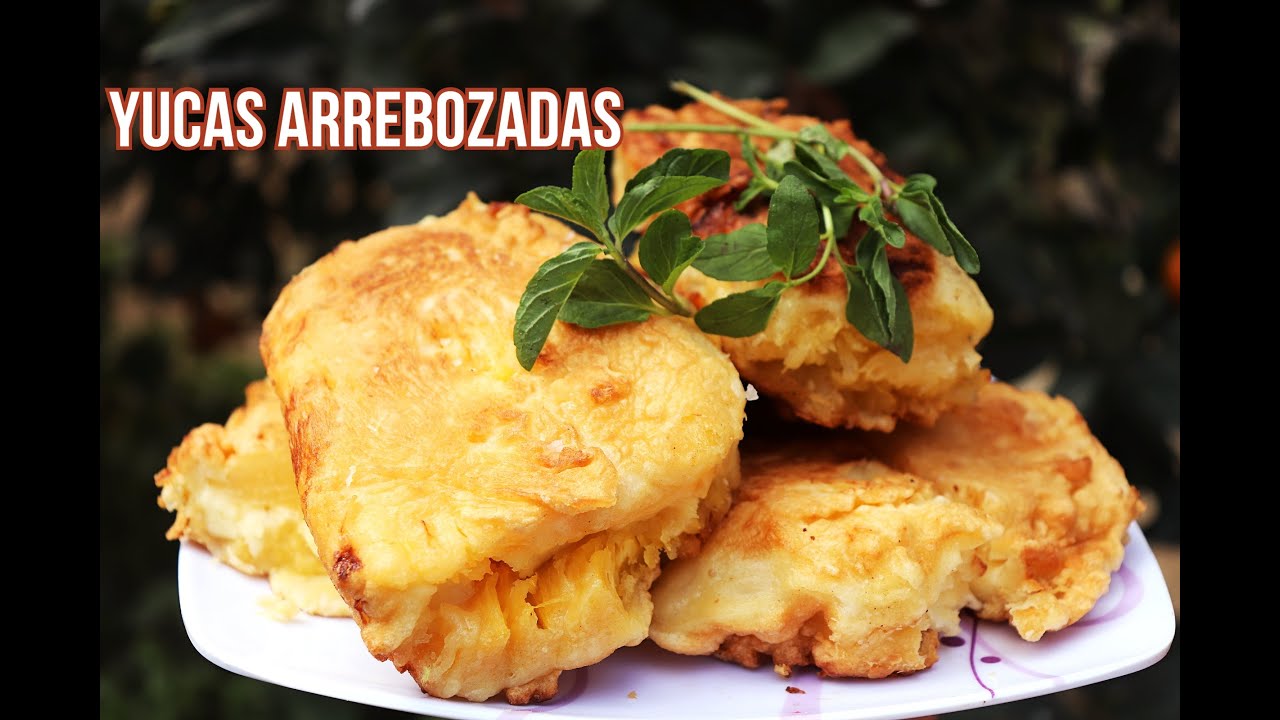 preparar yucas arrebozadas con queso super fácil! YouTube