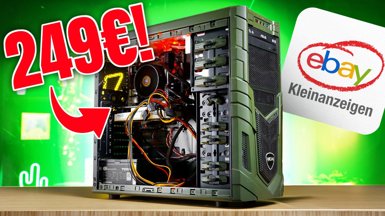 GAMING PC für 249€ auf eBay Kleinanzeigen gekauft... #GamingSchrott ...