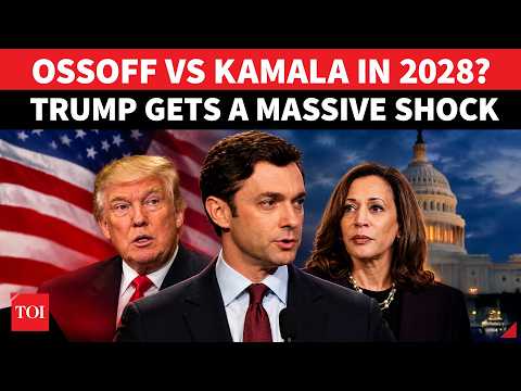 ‘SORRY, IT’S NOT FOR ME’: Jon Ossoff SHOCKS Trump With 2028 Bombshell; Kamala & AOC In Tight Race