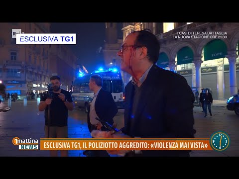 Police official injured at the Duomo: "We cannot stop" - 1mattina News 10/19/2026