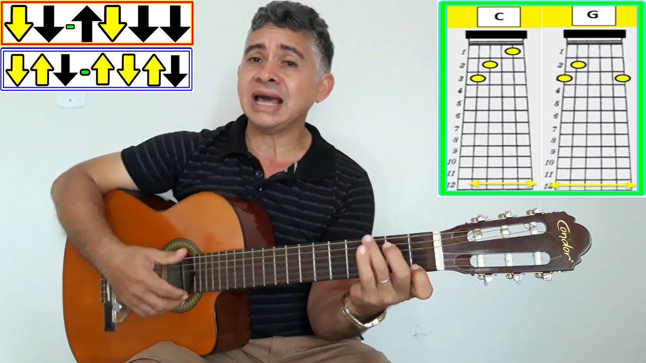 2 Musicas Do Amado Batista Para Tocar Com Dois Acordes !