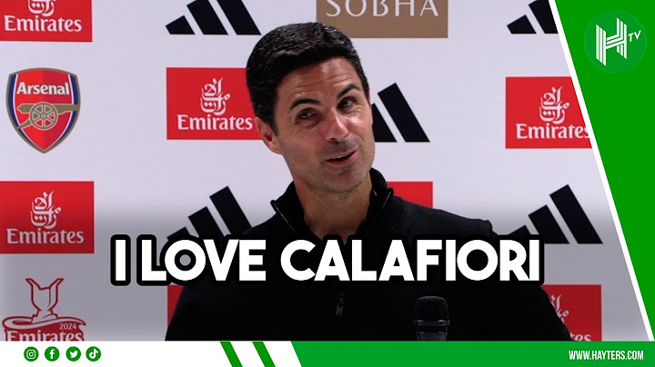 Calafiori? I LOVE IT! | Mikel Arteta | Arsenal 2-0 Lyon