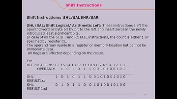 EL 302/ Unit 2/ Topic: Logical Instructions of 8086 microprocessor by Manju, lect EL, GPC Neemrana