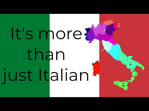 Video: Official languages of Italy