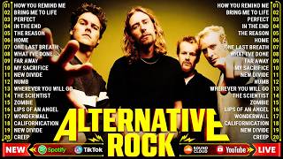 The Best Of 2000's Alternative Rock🎶Creed, Linkin Park, Nickelback, Coldplay, Green Day, Lifehouse