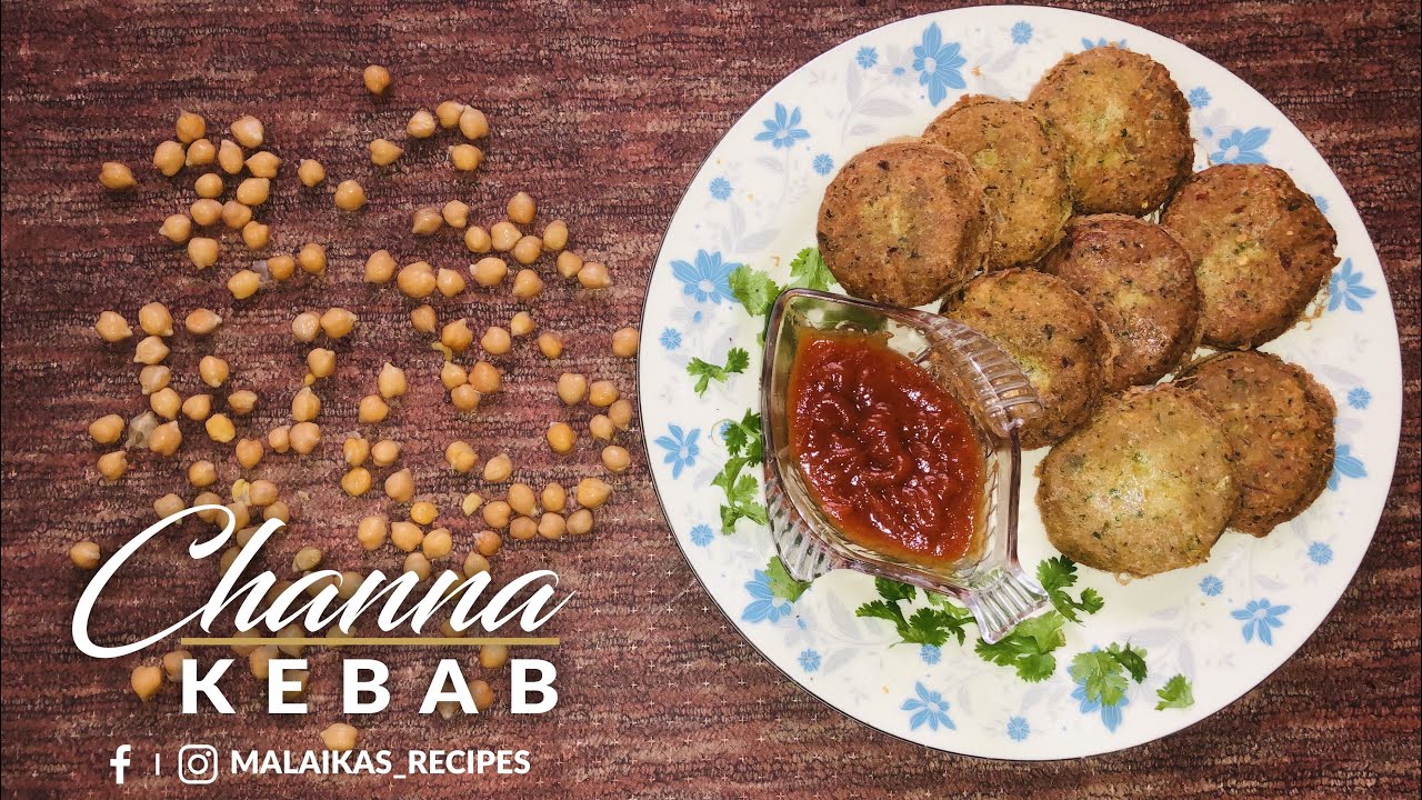 Chana kabab | new and simple recipe with basic ingredients | chickpeas ...