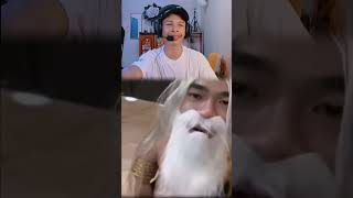 cosplay kakek petir🤣🤣‼️ #reaction #videoreaction #cosplay #zeus #mini #tahantawa #videolucu #ngakak