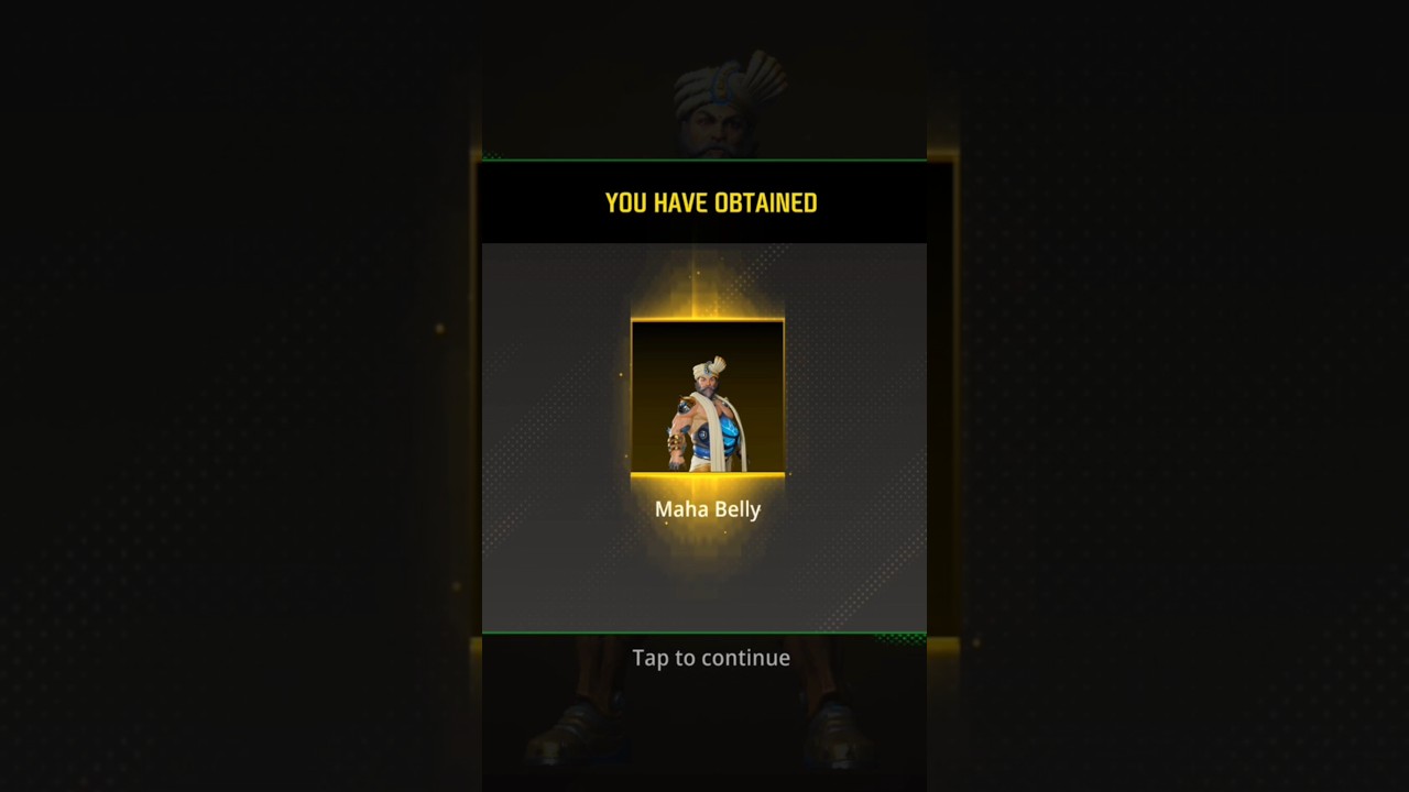 Unlocked new Avatar.. MahaBelly.. 