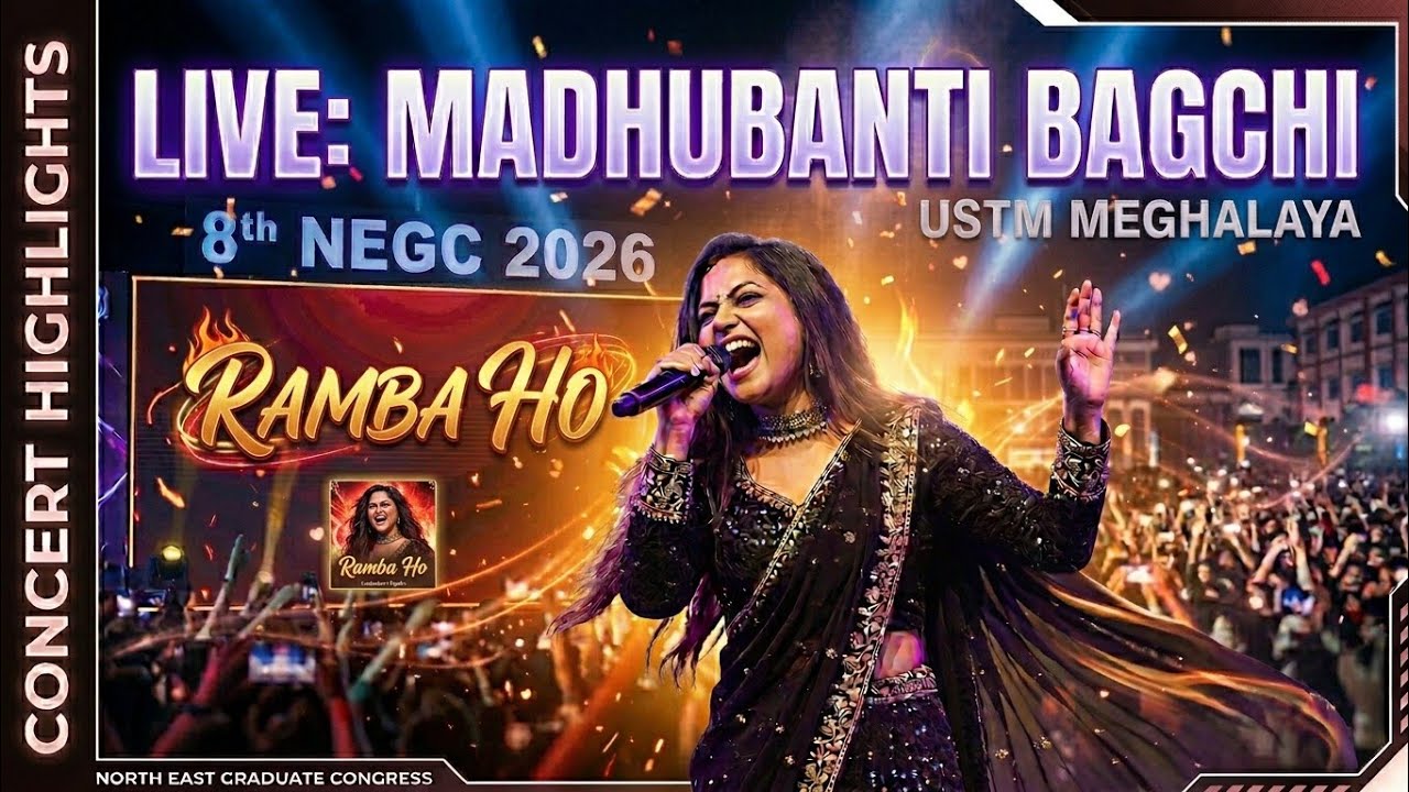 Full Josh! ⚡ Madhubanti Bagchi's Electrifying Rambo Ho Performance at NEGC 🎤🎶 adlı videoyu YouTube'da izle Full Josh! ⚡ Madhubanti Bagchi's Electrifying Rambo Ho Performance at NEGC 🎤🎶 adlı videoyu YouTube'da izle