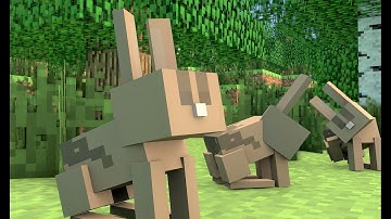 Minecraft Song and Minecraft Animation "Minecraft Bunny" Minecraft Song by Minecraft Jams