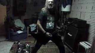 JUDAS PRIEST - Cathedral Spires (Jugulator 1997) Rhythm guitar cover by Julio Blackening.