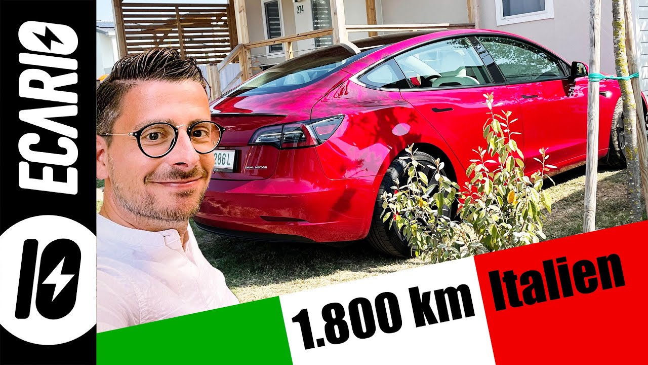 Als Familie mit dem E--Auto nach Italien: DAS haben wir erlebt!