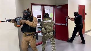 Clips from an Active Shooter Response Course - Cornering the Suspect @NoontimeRandy  #security