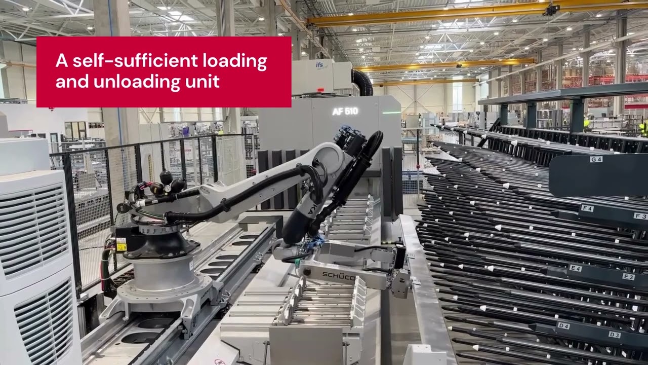 KUKA Robot Successfully Installed by Schüco International