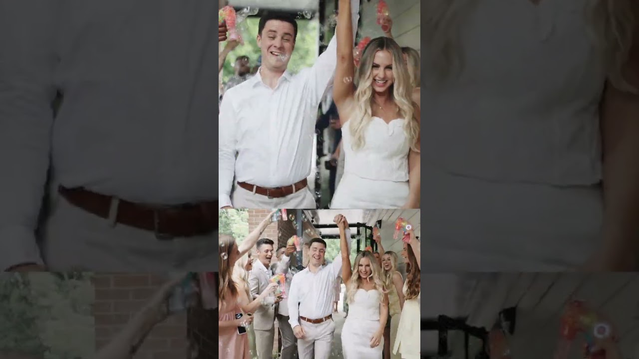 Let's hear it for Jaycie and Adam!! 🍾🥂