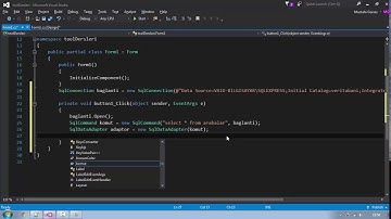 C# Tool Dersleri | Bölüm 9 - DataGridView (Geniş Anlatım)
