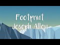 Joseph Allen - "Footprint" Lyrics Video