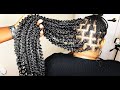 #539.FASTEST WAY TO GET INDIVIDUAL BUTTERFLY BRAIDS; THECURLREFINERY.COM