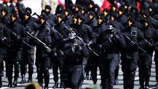Desfile Militar Perú 2023 paso de las Fuerzas Especiales del Ejército Peruano