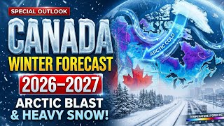 Canada Winter Forecast 2026–2027 | Heavy Snow, Arctic Cold & Temperature Outlook