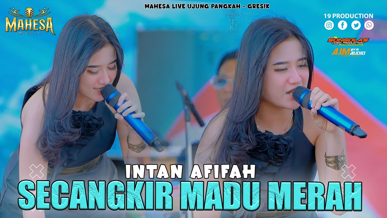 Intan Afifah - Secangkir Madu Merah  I Mahesa Music Live Ujung Pangkah - Gresik