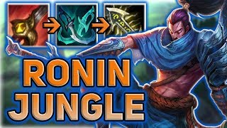 JUNGLE YASUO RIPS THROUGH THE RIFT RONIN STYLE! - Patch 7.15
