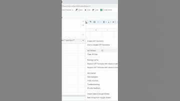 How to Integrate ChatGPT into Google Sheets