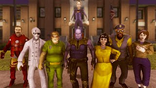 Mr Meat 2 vs Thanos vs Supergirl vs Iron Man vs Moon Knight funny animation Mod screenshot 5