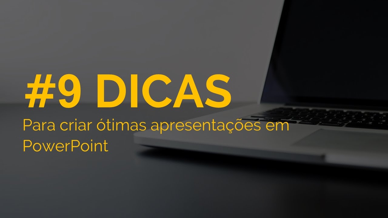 Apresentação de slides dicas