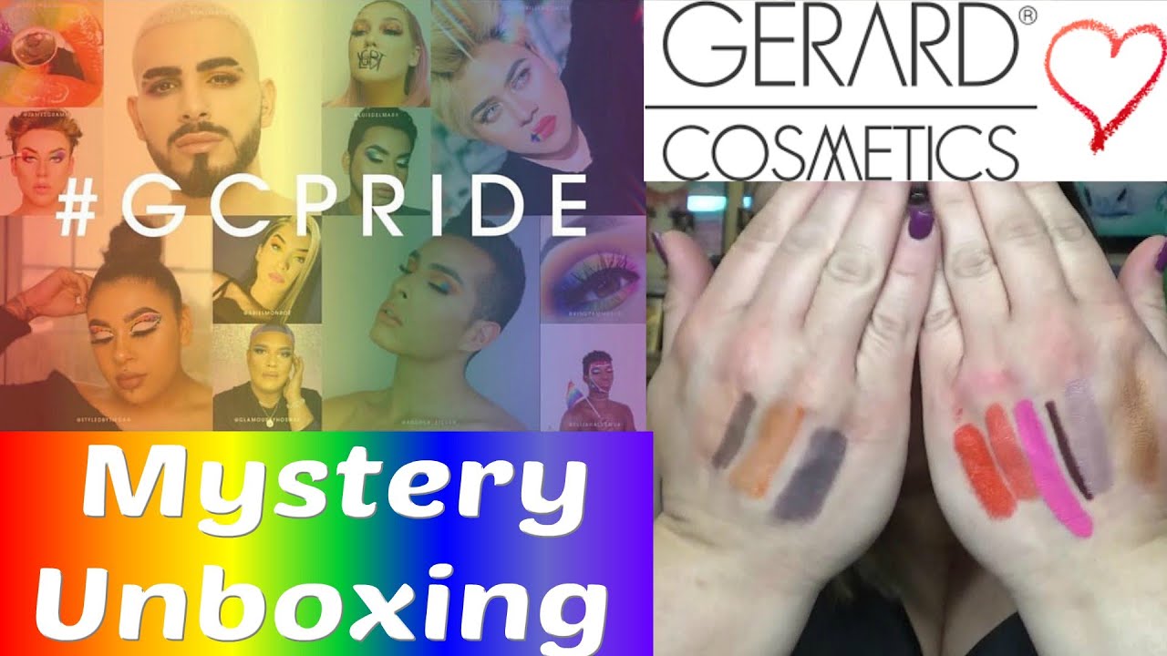 Gerard Cosmetics Pride Mystery Box Unboxing