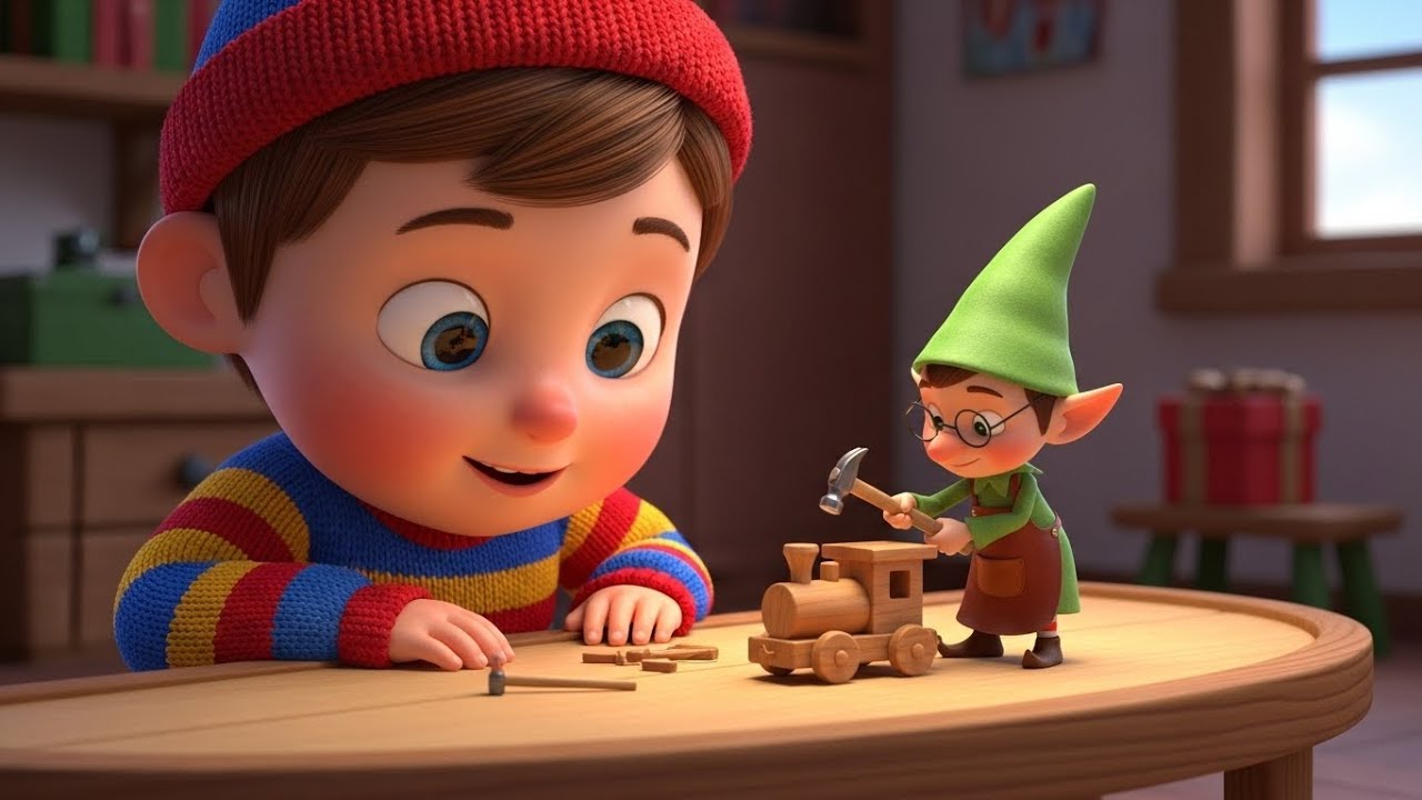 Tiny Elf’s Christmas Workshop – Festive Holiday Nursery Rhyme for Kids