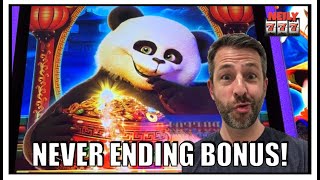 I PLAYED A NEW SLOT AND GOT A NEVER ENDING BONUS ON PANDA EMPIRE!