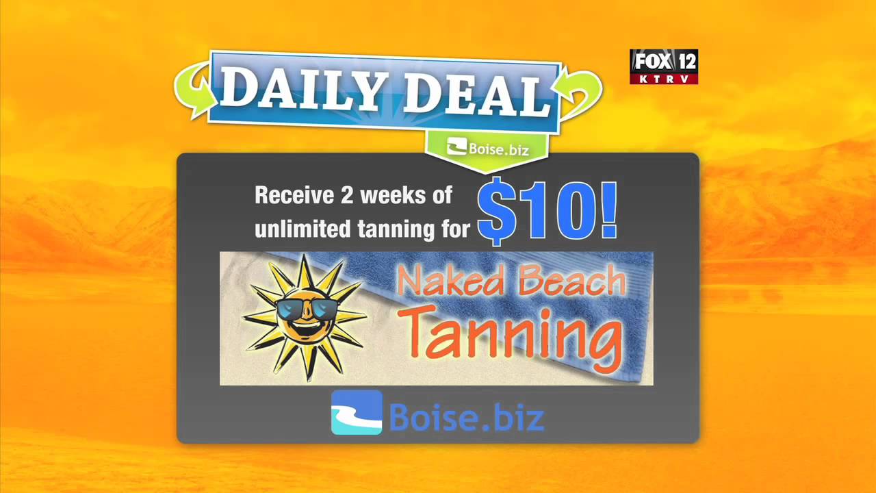 Naked Beach Tanning Deal Boise YouTube