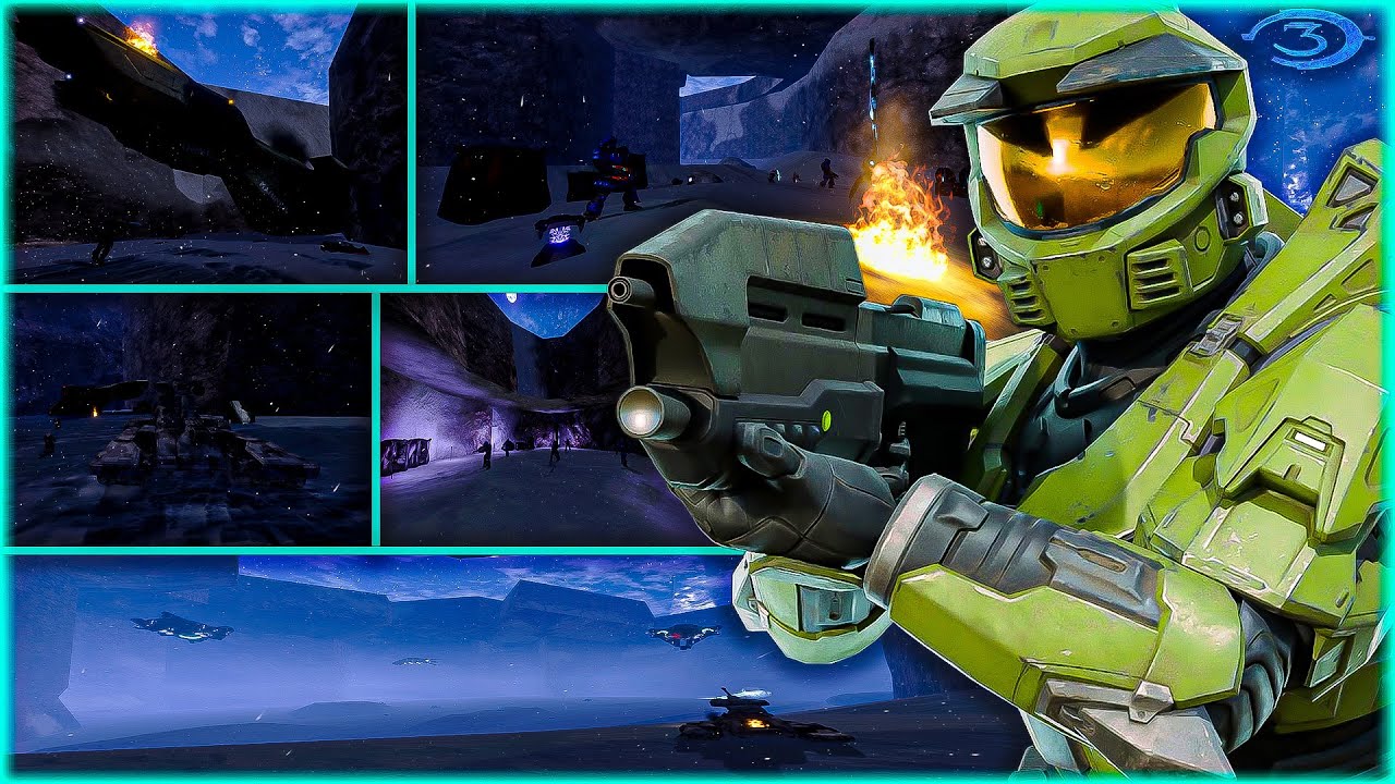 Halo 3: Frostbite Mod Custom Campaign - YouTube