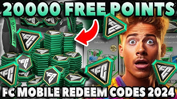 How to get 20000 FREE POINTS in FC Mobile | Free EA FC Mobile 24 Points Redeem Codes 2024!