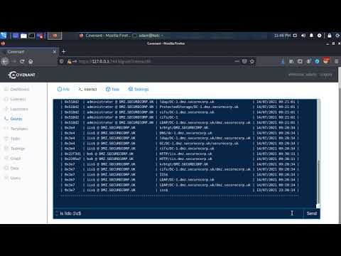 Basic Pivoting Techniques: Putting it all together (meterpreter and covenant)