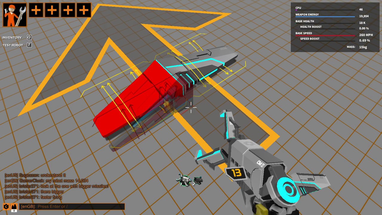 Robocraft - pure wings can fly, but ....