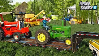 BARN FIND IN OLD ABANDONED FARMYARD! (CLASSIC TRACTORS) | FARMING SIMULATOR 22