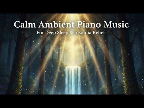Calm Ambient Piano Music for Deep Sleep & Insomnia Relief (8 HOURS) 🌿 ...