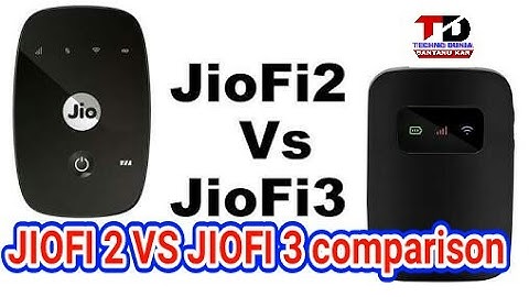 Jiofi 2 and Jiofi 3 comparison