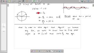 PreCal Trig 7 4 Basic Trigonometric Equations