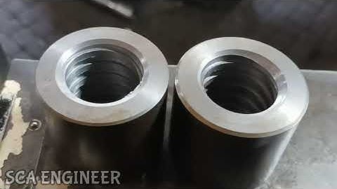 Making Nut | Cutting Square Thread