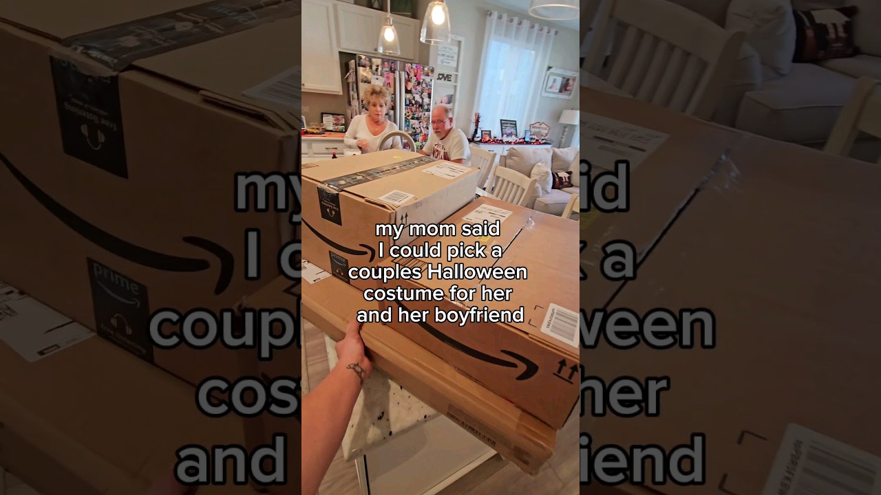 Я выбрала костюм на Хэллоуин для своей мамы! 