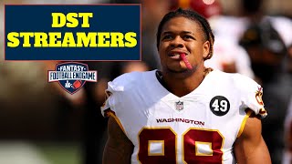 Fantasy Football Top 3 DST Streamers For Week 6