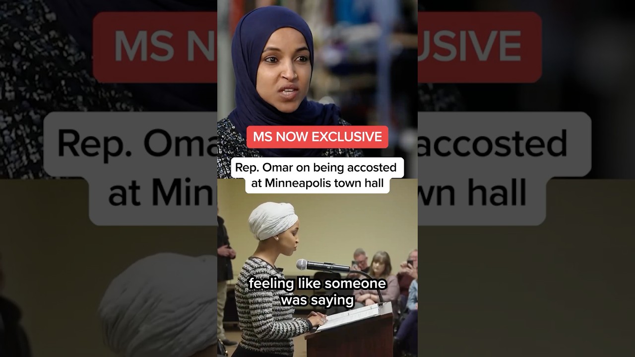 MS NOW EXCLUSIVE: Rep. Omar on being accosted at Minneapolis town hall