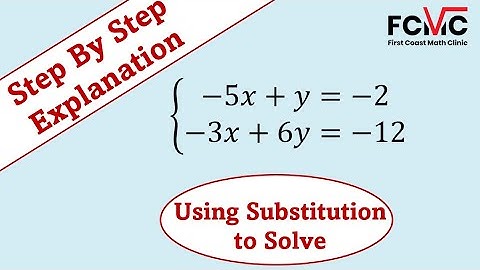How to Solve Systems of Equations using Substitution - Difficult Examples